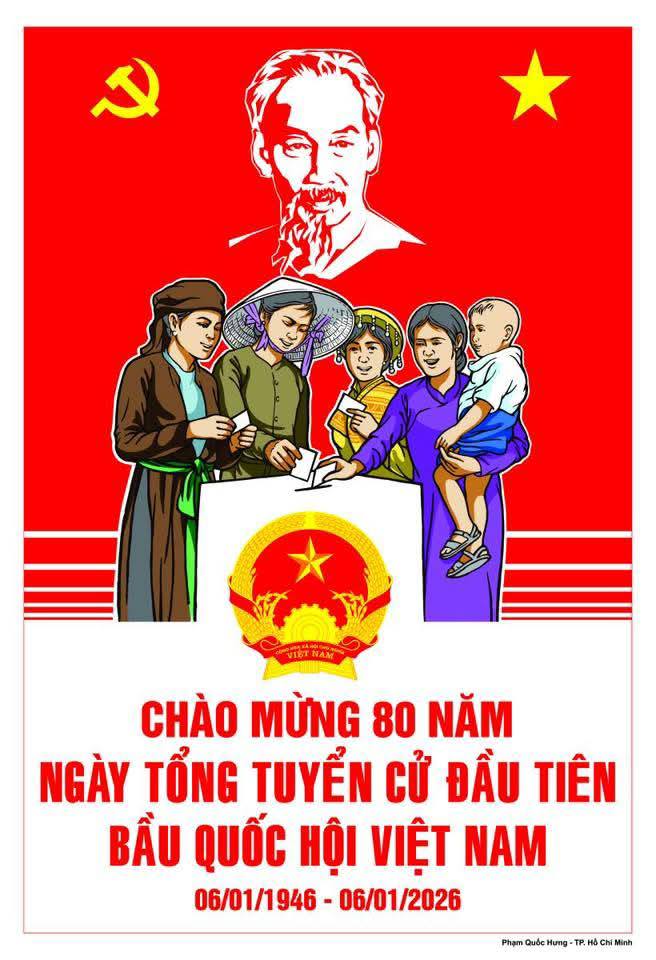 Lần đầu tiên Nhân dân Việt Nam trực tiếp bỏ phiếu bầu ra Quốc hội của mình. 1